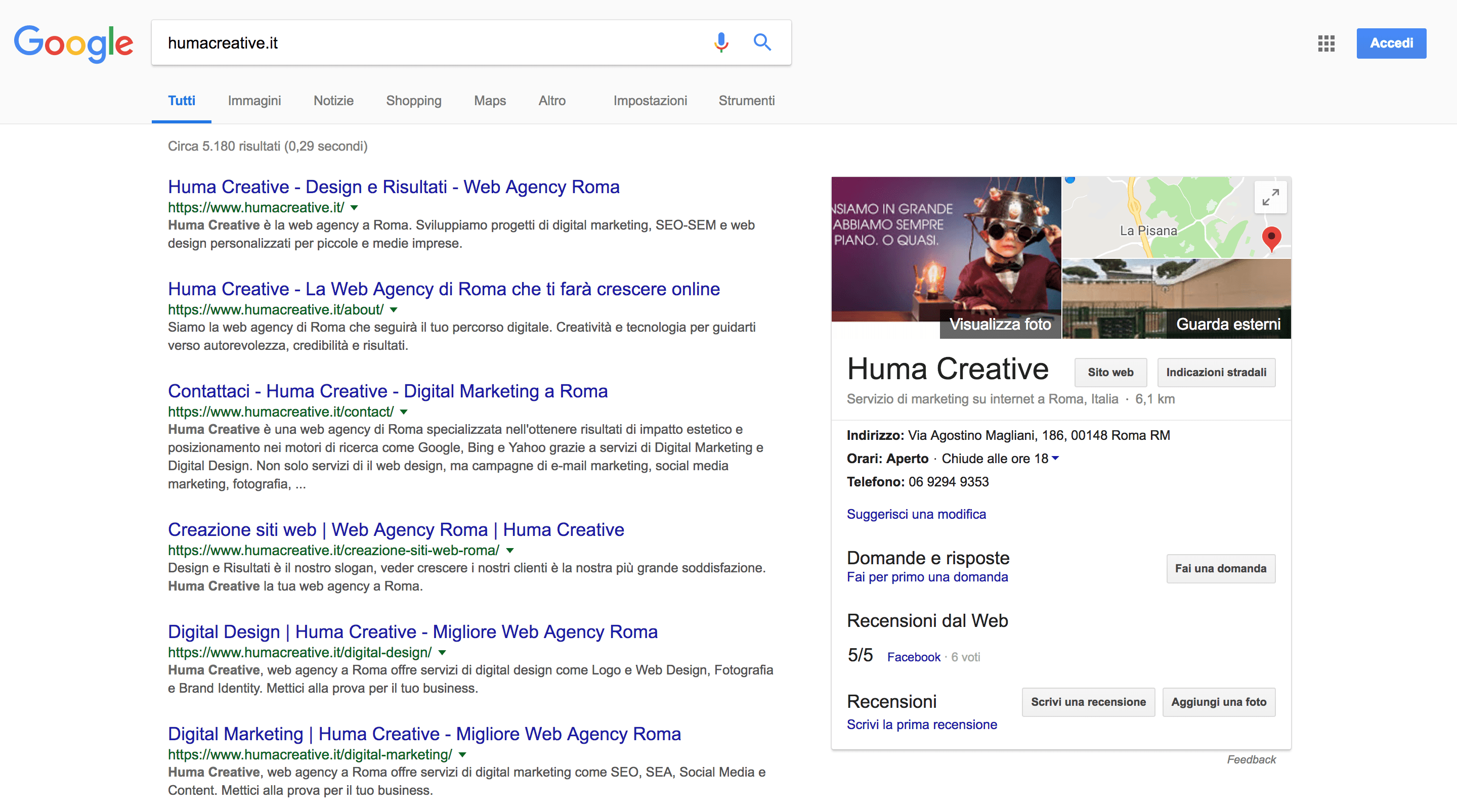 Google My Business Huma Creative